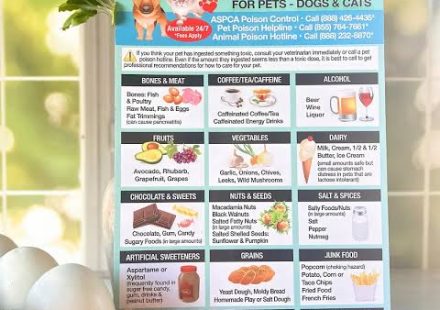 Poisonous Foods for Dogs and Cats A Simple Home Safety Guide