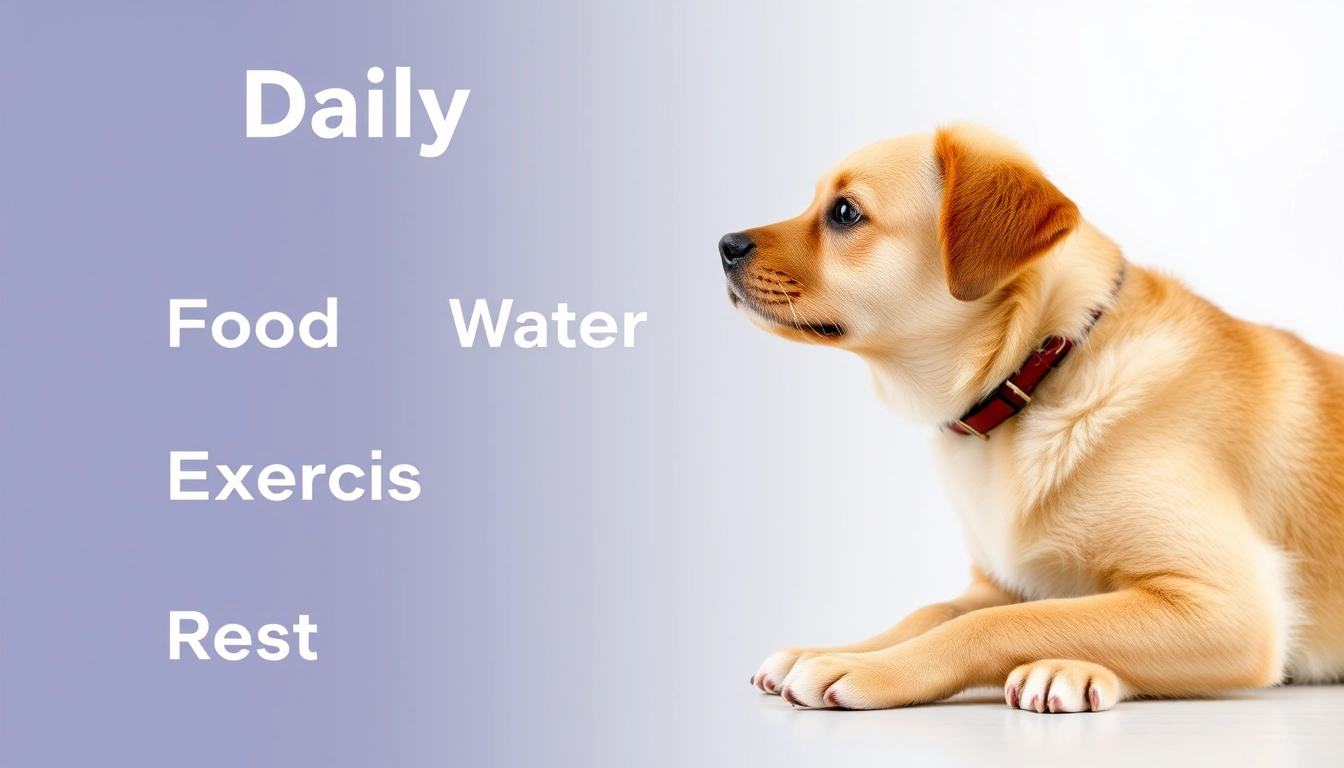 Daily Checklist for a Healthy Dog or Cat: Food, Water, Exercise, and Rest