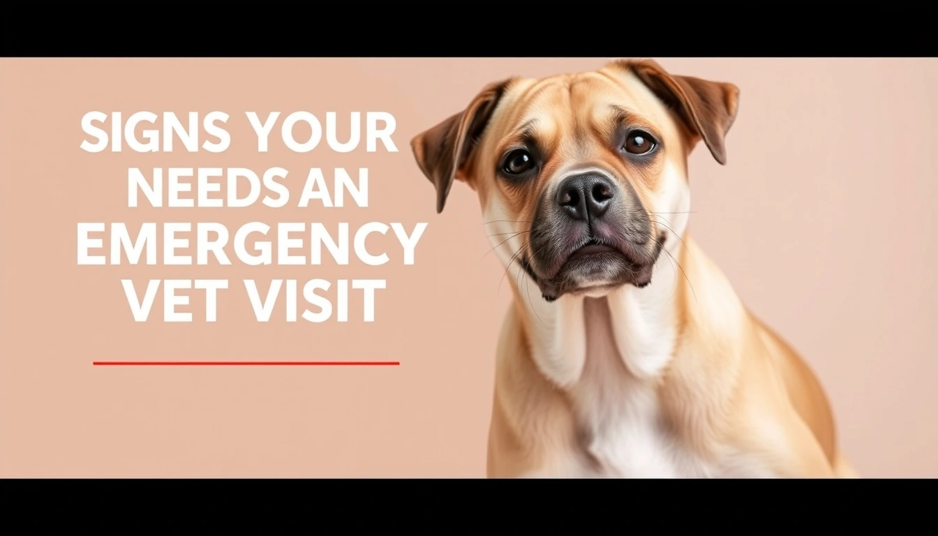 Signs Your Pet Needs an Emergency Vet Visit: Symptoms You Should Not Ignore